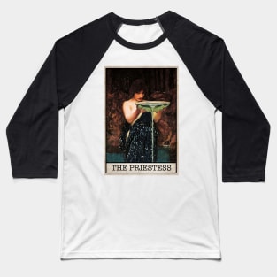 The High Priestess Tarot. Baseball T-Shirt